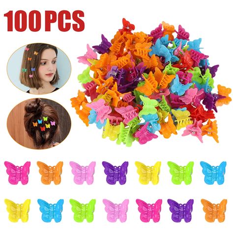 Cat & Jack Girls' Butterfly Hair Clips commercials