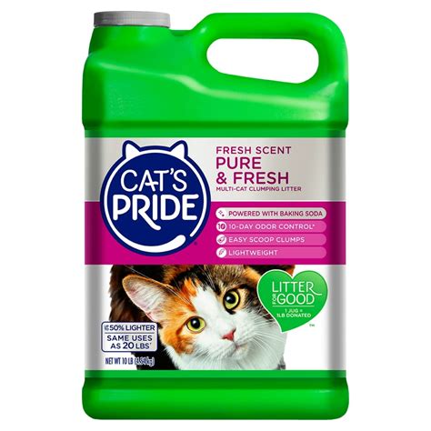 Cat's Pride Fresh Scent Pure & Fresh logo