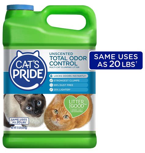 Cat's Pride Unscented Total Odor Control commercials