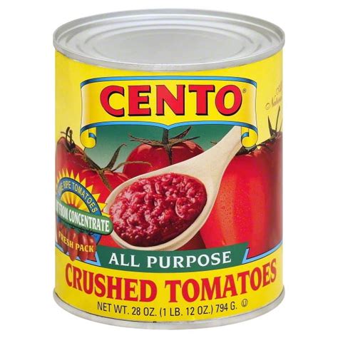 Cento All Purpose Crushed Tomatoes logo
