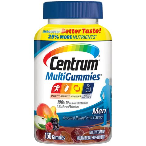 Centrum MultiGummies Men logo