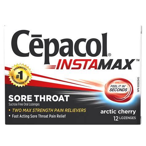 Cepacol Instamax Arctic Cherry logo