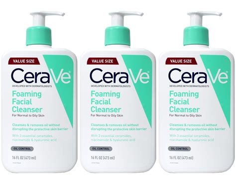 CeraVe Foaming Facial Cleanser logo