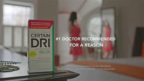 Certain Dri TV commercial - Excessive Perspiration