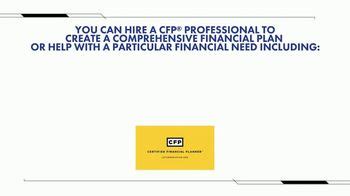 Certified Financial Planner TV commercial - Comprehensive Financial Plan