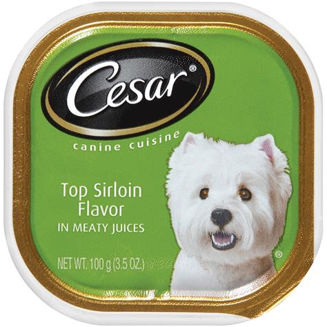 Cesar Canine Cuisine Top Sirloin Flavor commercials