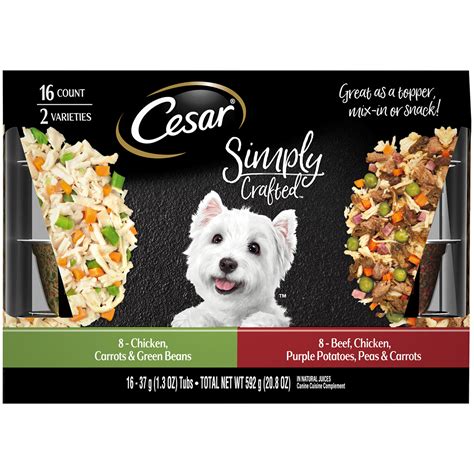 Cesar Simply Crafted Chicken Sweet Potatoes & Green Beans logo