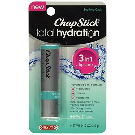 ChapStick Total Hydration 3-in-1 logo