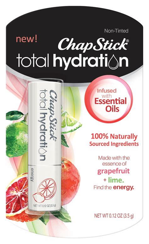 ChapStick Total Hydration Essential Oils logo