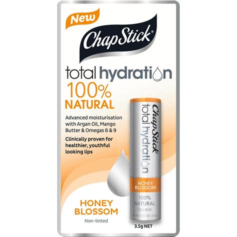 ChapStick Total Hydration Honey Blossom logo