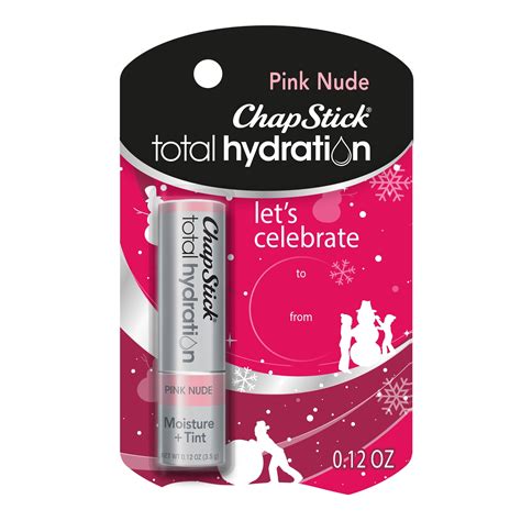 ChapStick Total Hydration Pink Nude logo