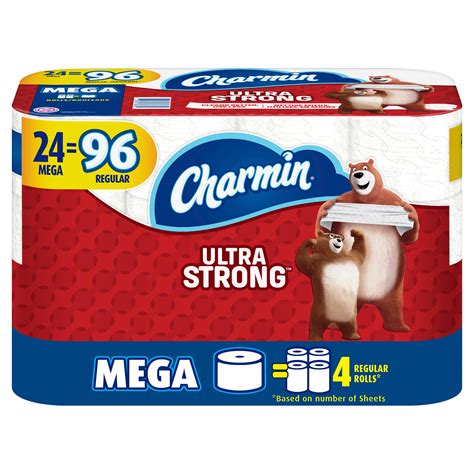 Charmin Ultra Strong Mega Roll Toilet Paper logo