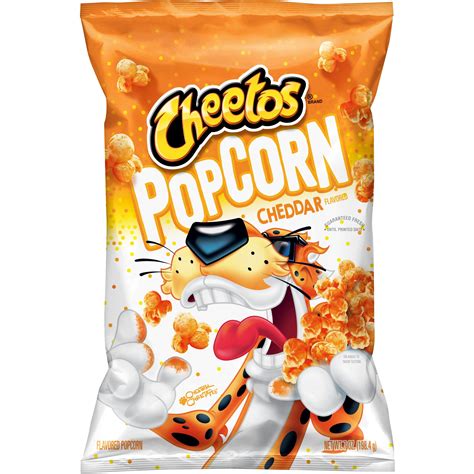 Cheetos Cheddar Popcorn logo