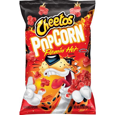 Cheetos Flamin' Hot Popcorn logo