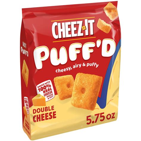 Cheez-It Puff'd Double Cheese Snacks commercials