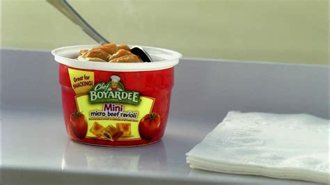 Chef Boyardee Micro Beef Ravioli Cups TV Commercial 'Time Out' featuring Caroline Hall