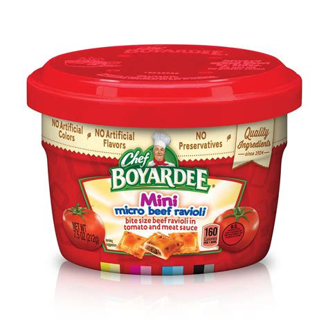 Chef Boyardee Mini MicroBeef Ravioli logo
