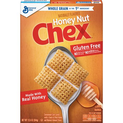 Chex Gluten Free Honey Nut logo