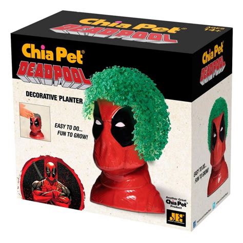 Chia Pet Deadpool logo