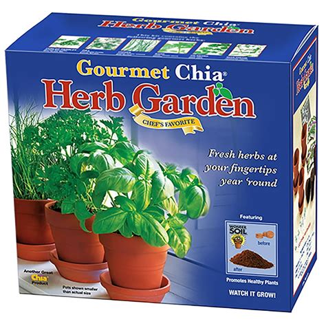 Chia Pet Gourment Chia Herb Garden commercials