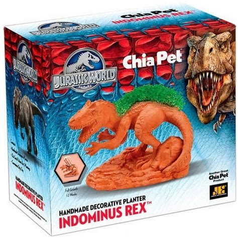 Chia Pet Jurassic World Indominus Rex Chia Pet Handmade Decorative Planter