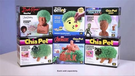 Chia Pet TV commercial - Bob Ross, Groot, Emojis and More