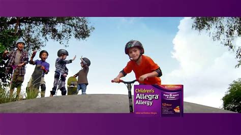 Children's Allegra Allergy TV Spot, 'Skateboarding' created for Allegra