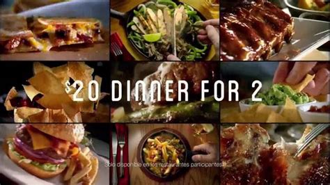 Chili's 2 for 20 Dinner logo