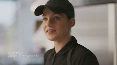 Chipotle Mexican Grill TV commercial - Christina: Fresh