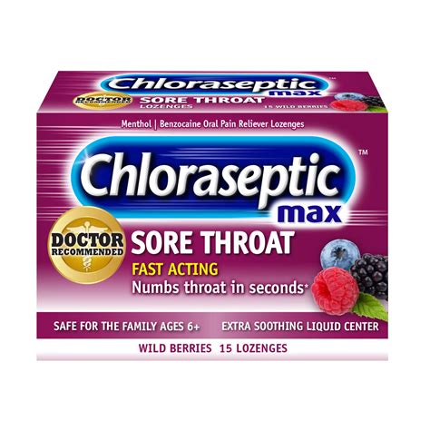 Chloraseptic Chloraseptic Max Sore Throat logo
