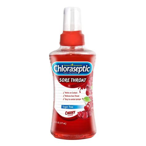 Chloraseptic Sore Throat Cherry logo