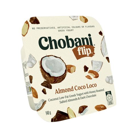 Chobani Flip Almond Coco Loco logo