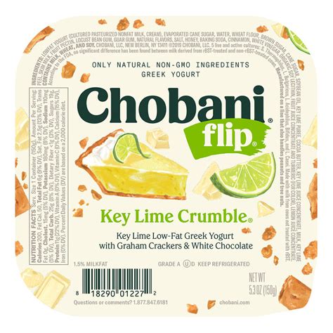 Chobani Flip Key Lime Crumble logo