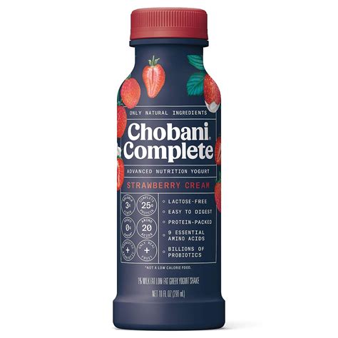 Chobani Strawberry Cream Complete commercials