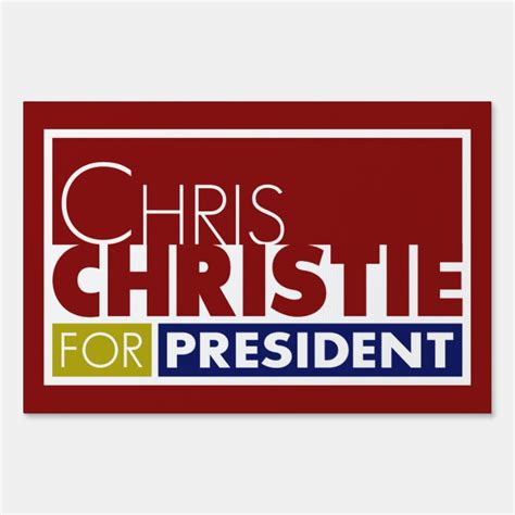 Chris Christie for President logo
