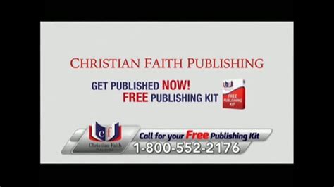 Christian Faith Publishing TV Spot, 'Get Published Now'