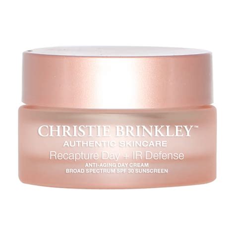Christie Brinkley Authentic Skincare Recapture 360 + IR Defense Anti-Aging Day Cream commercials