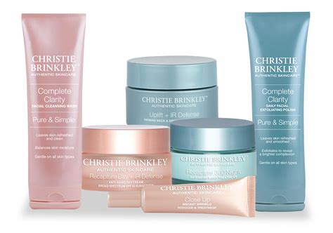 Christie Brinkley Authentic Skincare System commercials