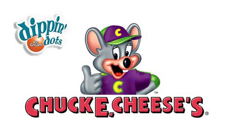 Chuck E. Cheese's Dippin’ Dots Eye Scream logo