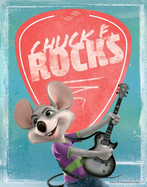 Chuck E. Cheese's Rockin' Wristbands logo