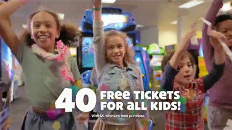 Chuck E. Cheese's TV Spot, '40th Birthday Party: Guinness Attempt'