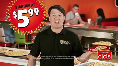 CiCis Unlimited Pizza Buffet TV commercial - It’s Unbeatable. Unbelievable. UNLIMITED!