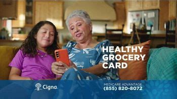 Cigna Medicare Advantage Plan TV commercial - Benefits of Wisdom: Groceries and Utility Services