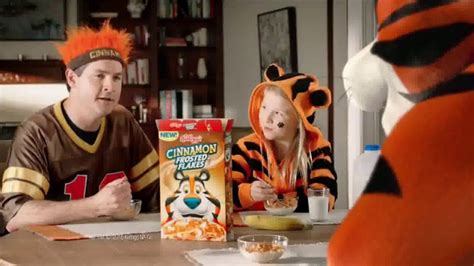 Cinnamon Frosted Flakes TV commercial - Victory