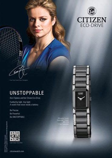 Citizen Watch TV Commercial for Eco-Drive Featuring Kim Clijsters