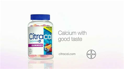Citracal Gummies TV commercial - Calcium with Good Taste
