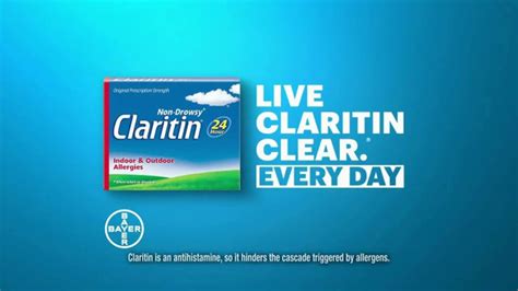 Claritin 24 Hour TV commercial - Real People Every Day