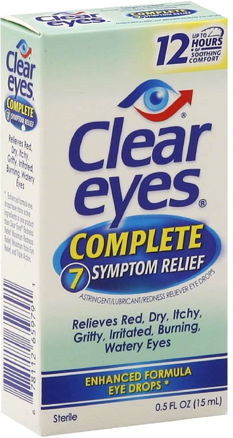 Clear Eyes Complete 7 Symptom Relief commercials