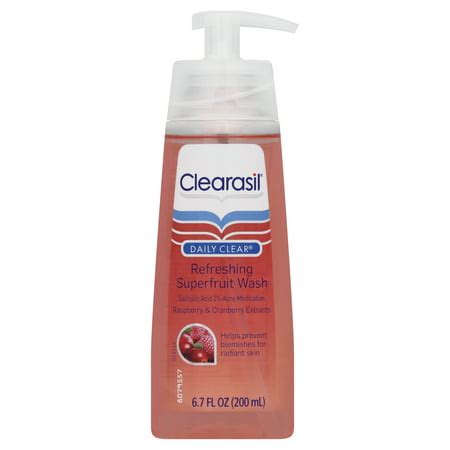 Clearasil Daily Clear Refreshing Superfruit Wash commercials