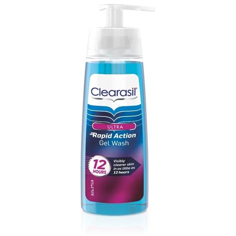 Clearasil On-the-Go Rapid Action Wash logo